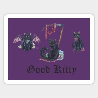 Good Kitty Trio Sticker